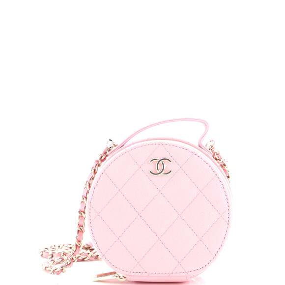 Chanel Tops - Chanel Handle With Care Round Vanity #242801C31B